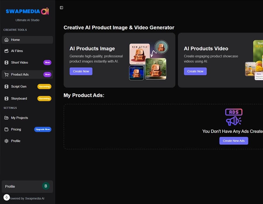 SaaS Product Dashboard