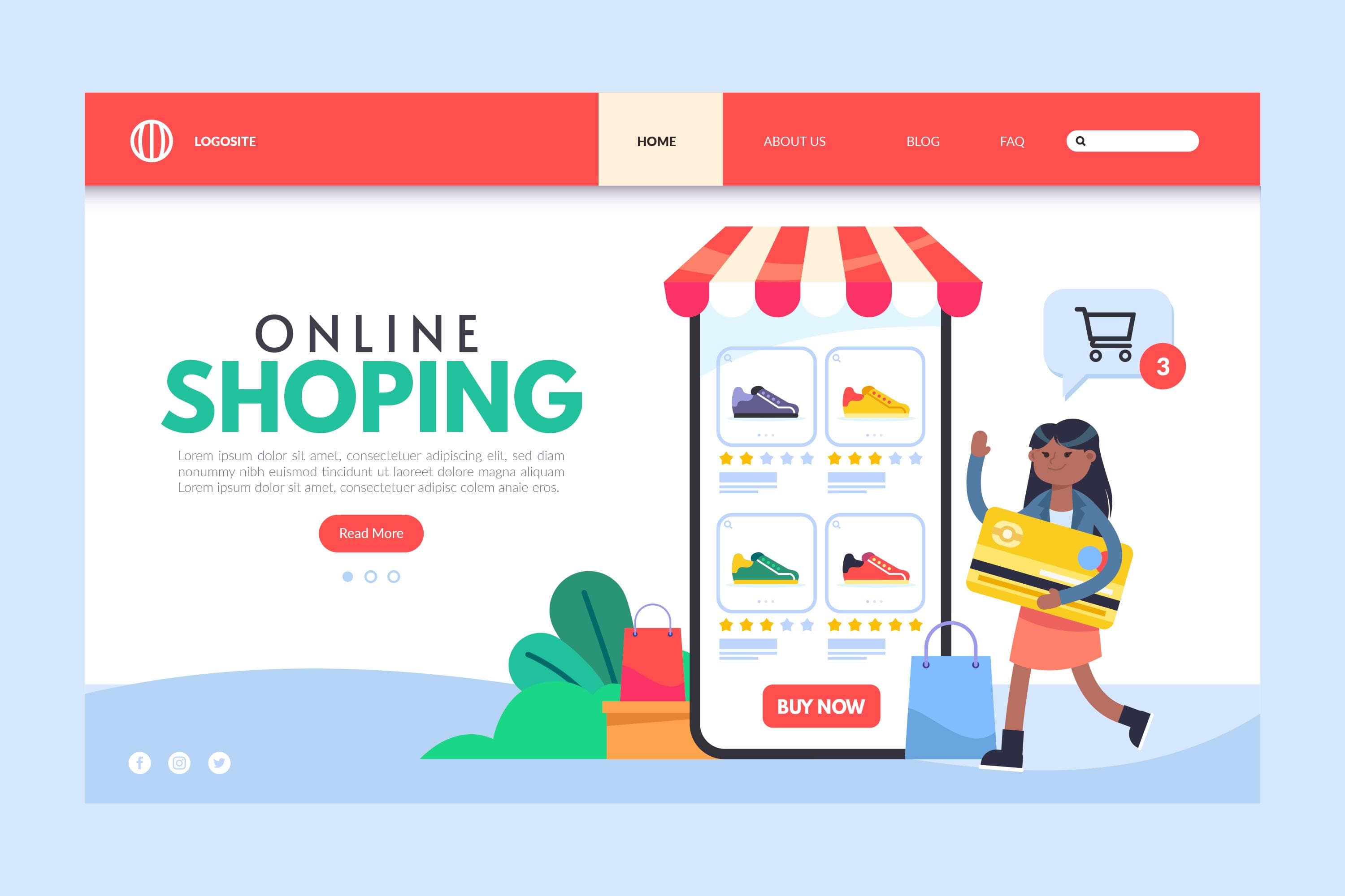 wordpress ecommerce site using woocommerce